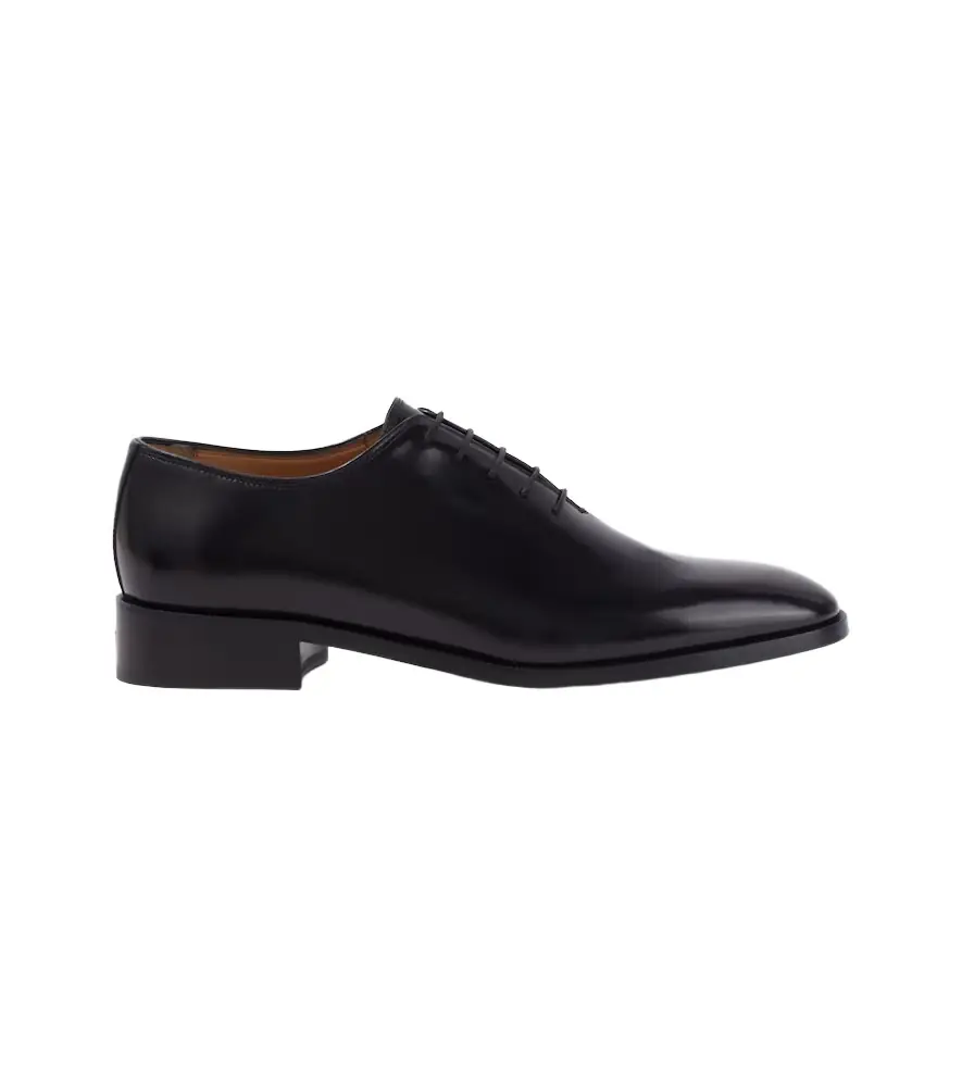 Valentino Garavani VLogo leather Derby shoes | Image 1 Valentino Garavani VLogo leather Derby shoes | Image 1