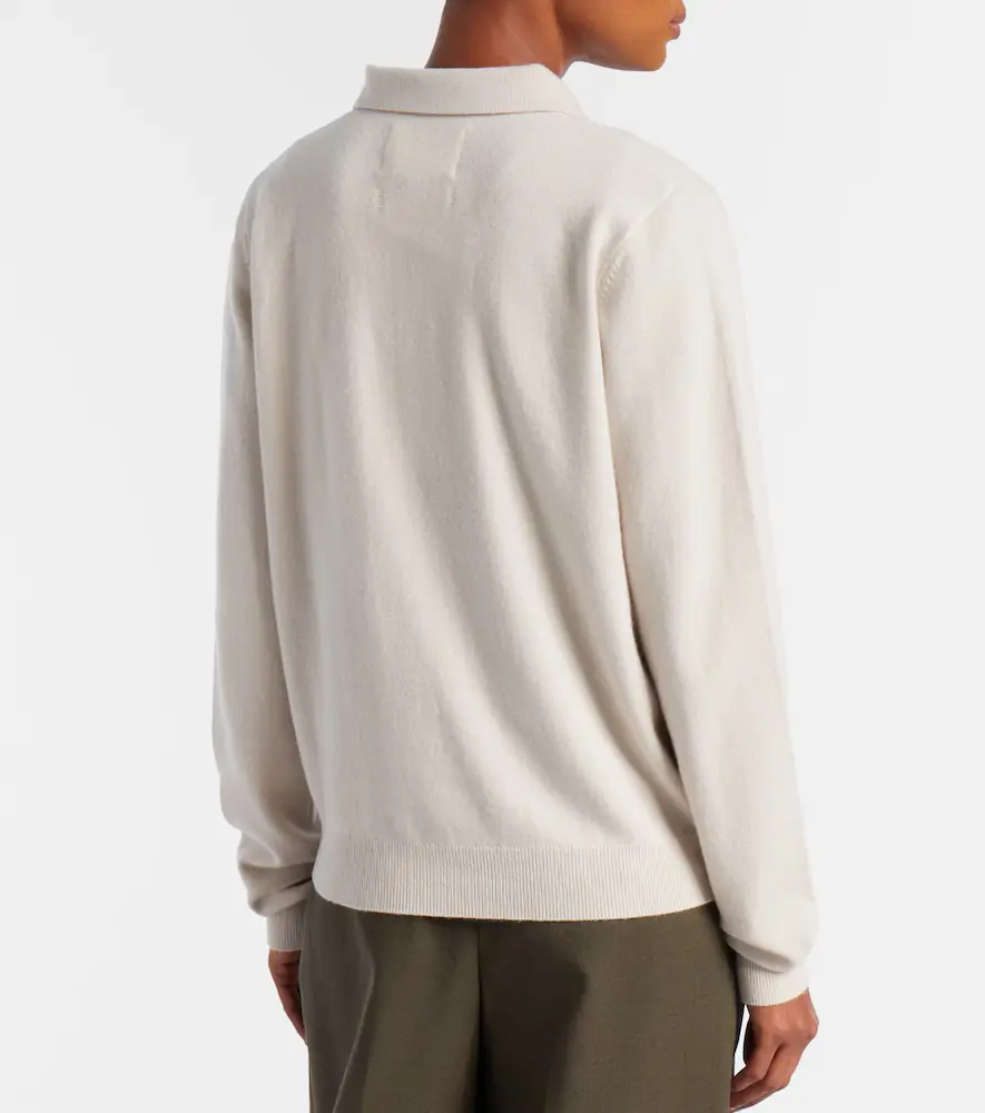 Extreme Cashmere N°223 Be For cashmere-blend polo sweater | Thumbnail 2 Extreme Cashmere N°223 Be For cashmere-blend polo sweater | Thumbnail 2