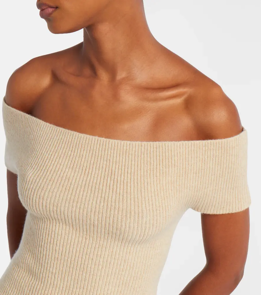 Extreme Cashmere N°381 Libra cashmere-blend top | Thumbnail 4