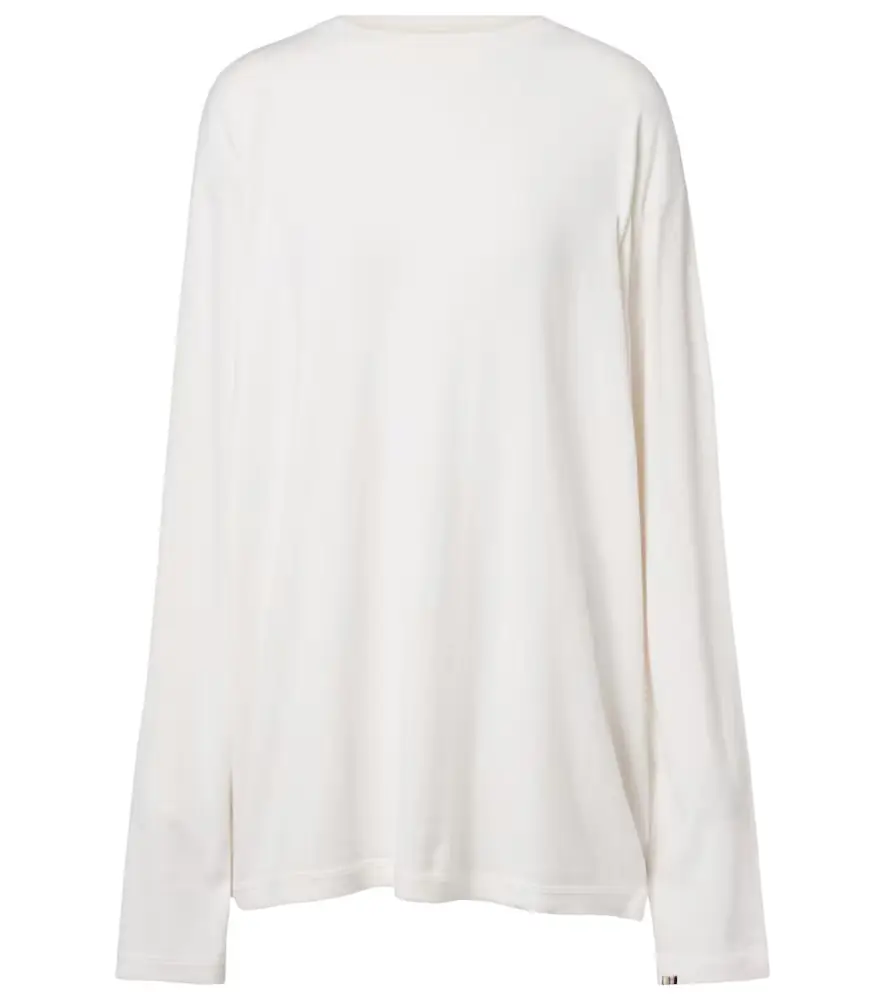 Extreme Cashmere N°452 Rock cotton and cashmere top | Image 1 Extreme Cashmere N°452 Rock cotton and cashmere top | Image 1
