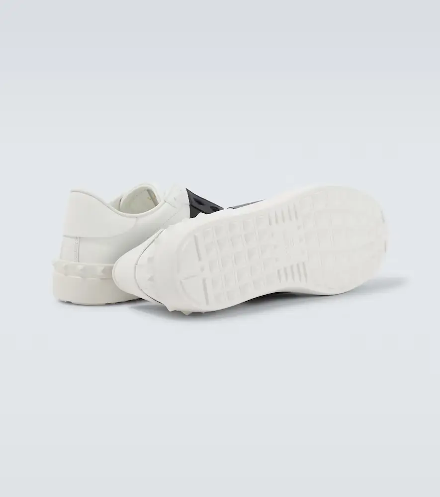 Valentino Garavani Open leather sneakers | Thumbnail 3 Valentino Garavani Open leather sneakers | Thumbnail 3