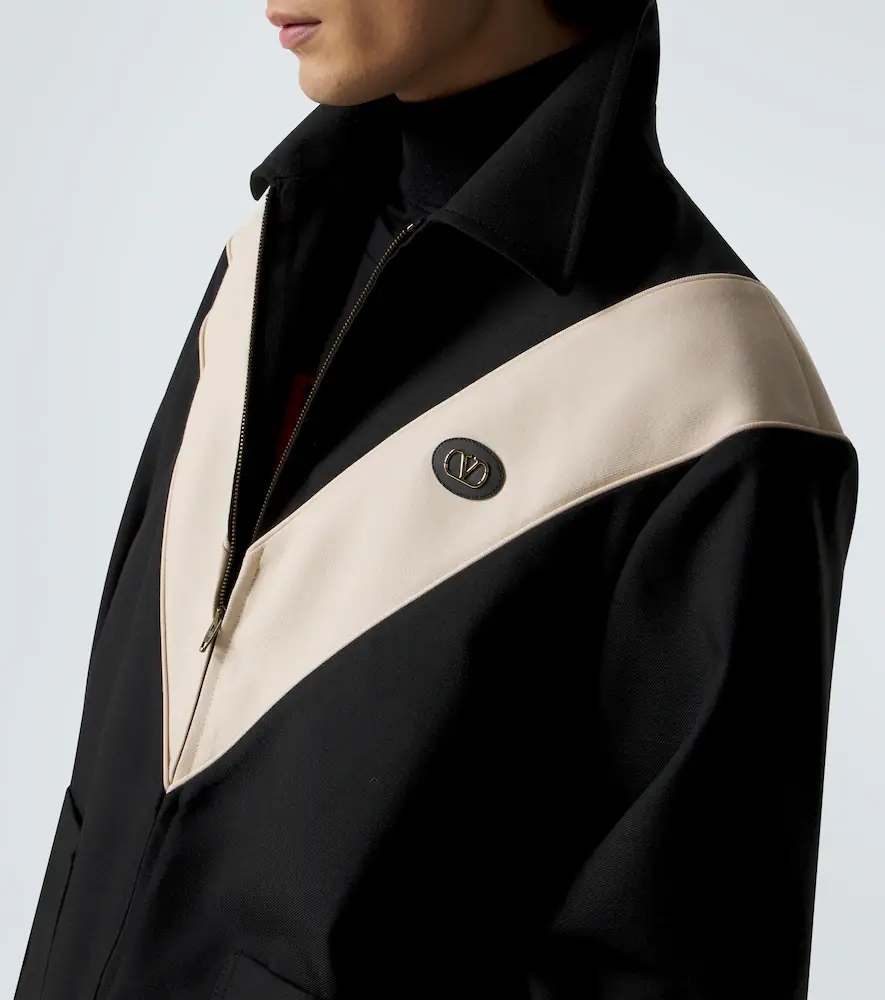 Valentino Garavani VLogo gabardine jacket | Thumbnail 4 Valentino Garavani VLogo gabardine jacket | Thumbnail 4