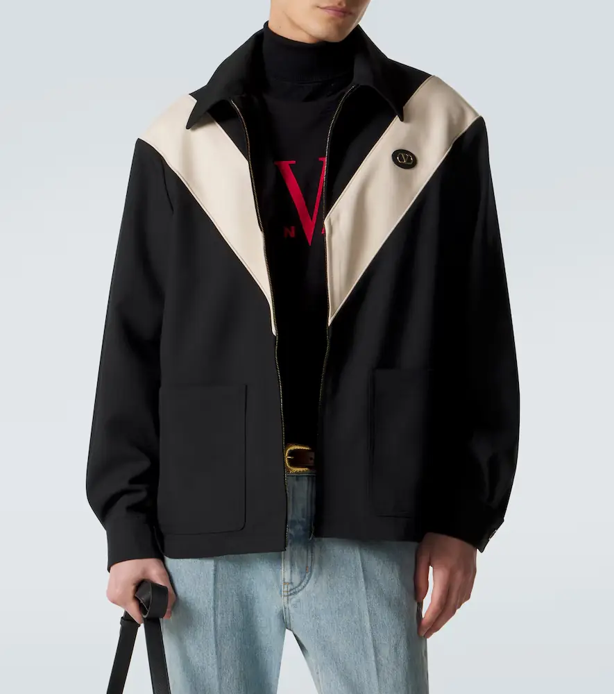 Valentino Garavani VLogo gabardine jacket | Thumbnail 6 Valentino Garavani VLogo gabardine jacket | Thumbnail 6