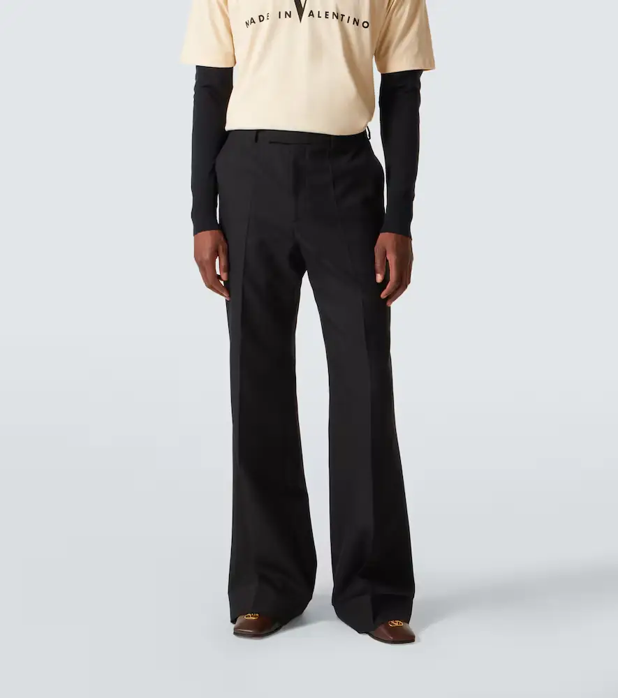 Valentino Garavani High-rise flared pants | Thumbnail 4 Valentino Garavani High-rise flared pants | Thumbnail 4
