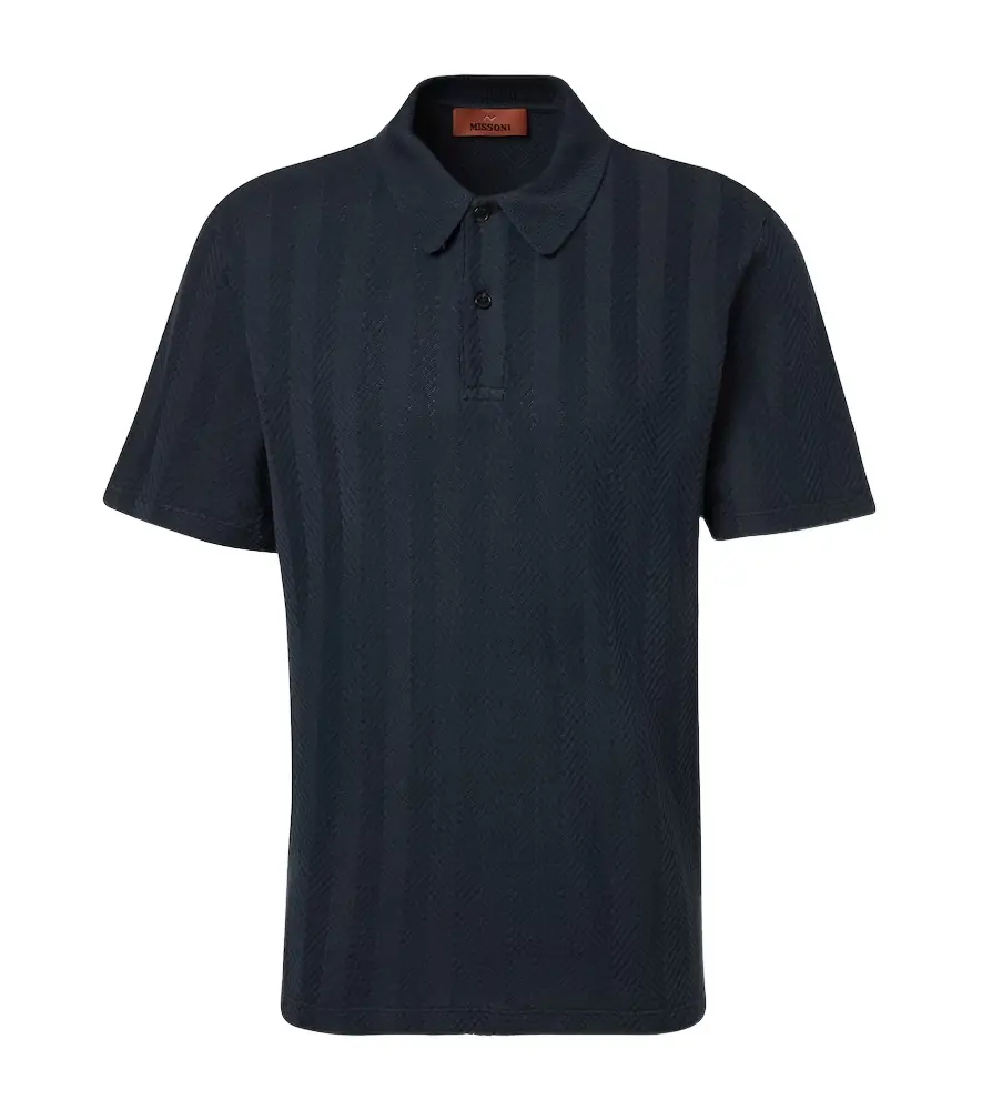 Missoni Cotton-blend polo shirt | Image 1 Missoni Cotton-blend polo shirt | Image 1