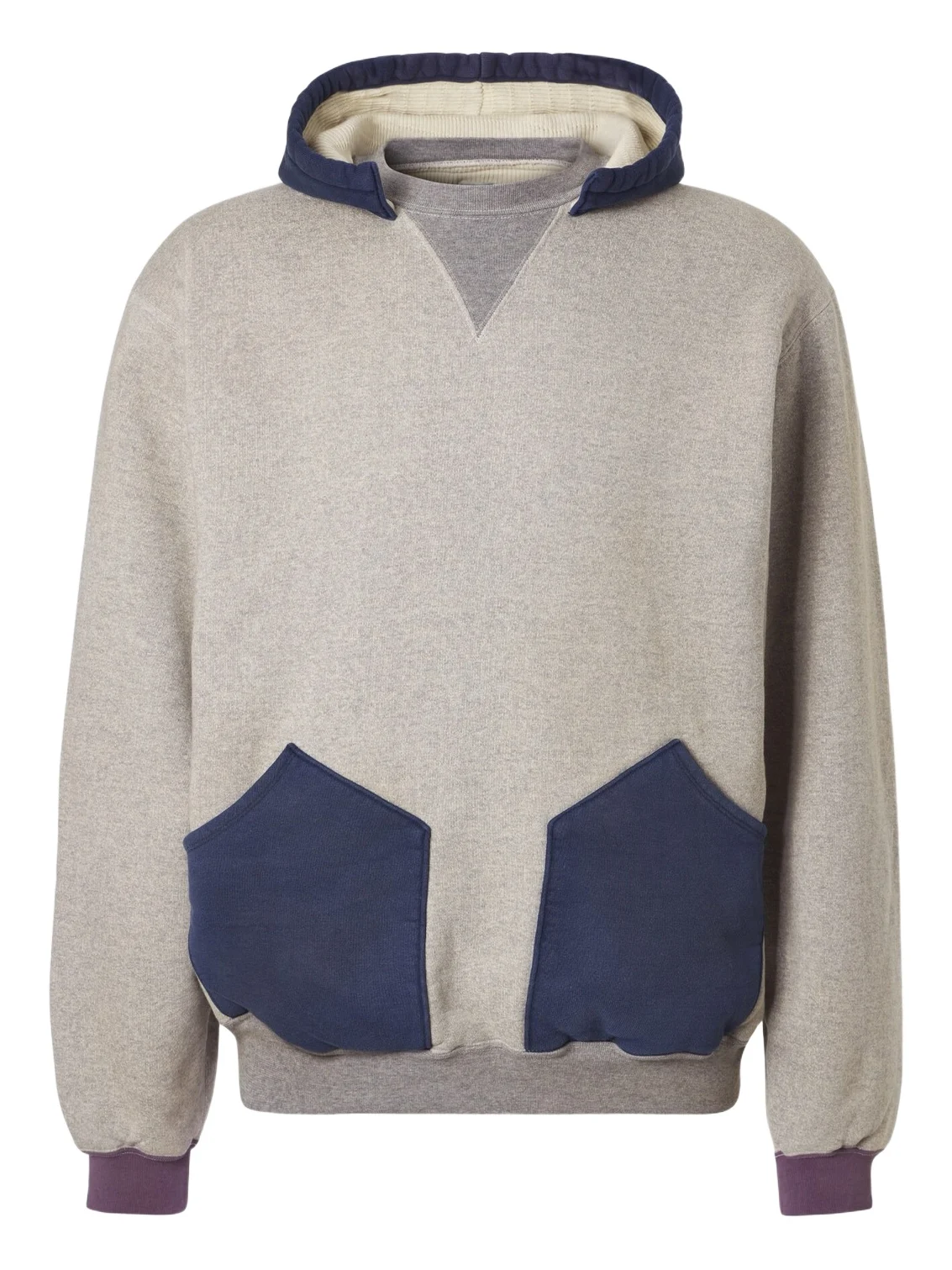 A.PRESSE A. Presse Cotton fleece hoodie