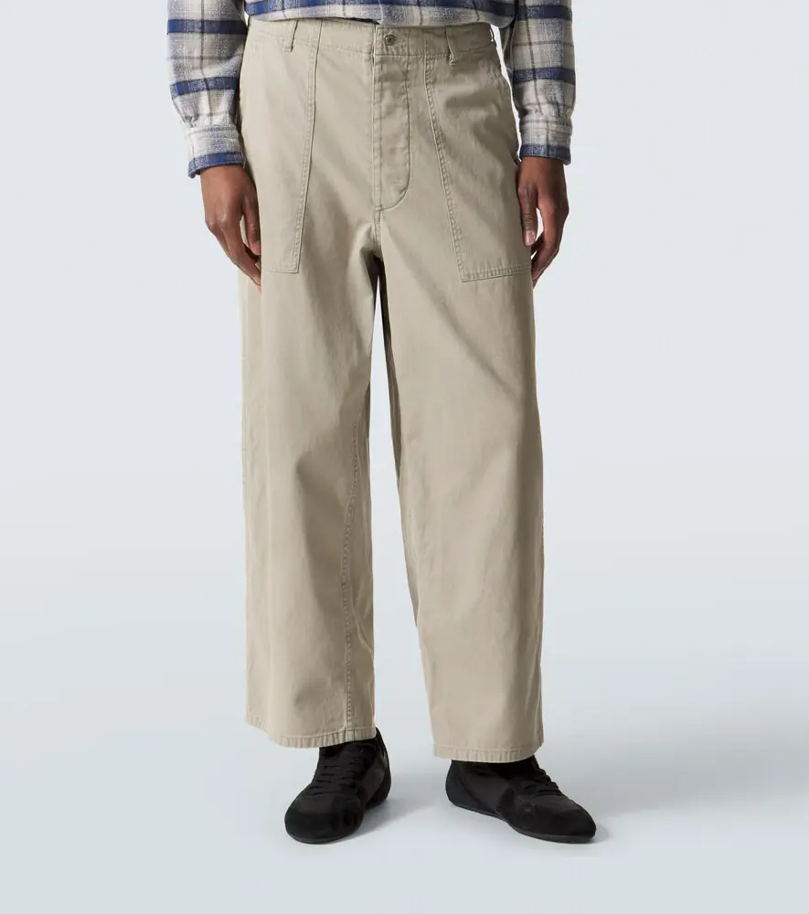 A.PRESSE A. Presse Vintage cotton straight pants | Thumbnail 3 A.PRESSE A. Presse Vintage cotton straight pants | Thumbnail 3