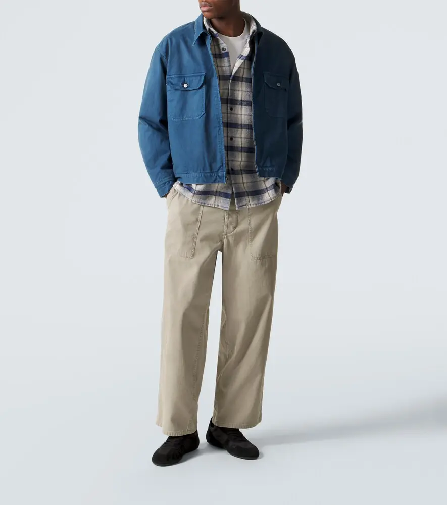 A.PRESSE A. Presse Vintage cotton straight pants | Thumbnail 4 A.PRESSE A. Presse Vintage cotton straight pants | Thumbnail 4
