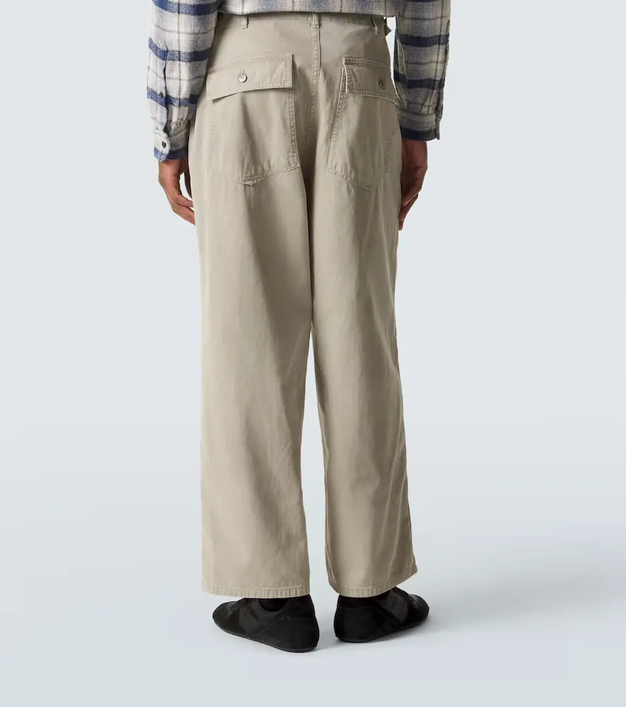 A.PRESSE A. Presse Vintage cotton straight pants | Thumbnail 5 A.PRESSE A. Presse Vintage cotton straight pants | Thumbnail 5