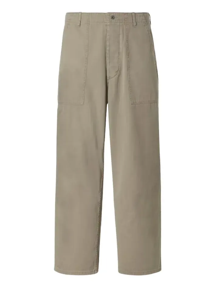 A. Presse Vintage cotton straight pants