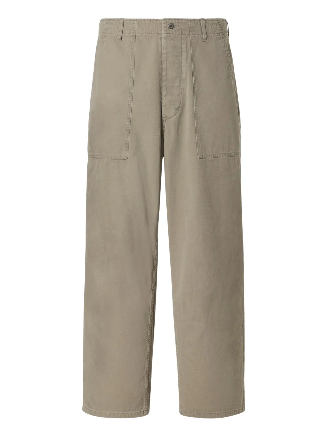 A. Presse Vintage cotton straight pants