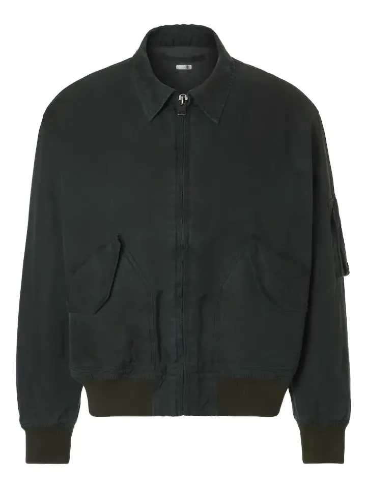 A. Presse Vintage silk and cotton bomber jacket A. Presse Vintage silk and cotton bomber jacket