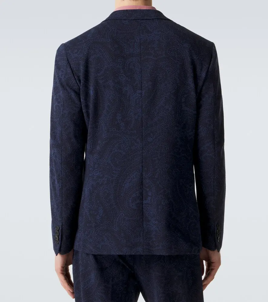 Etro Printed jersey blazer | Thumbnail 3 Etro Printed jersey blazer | Thumbnail 3