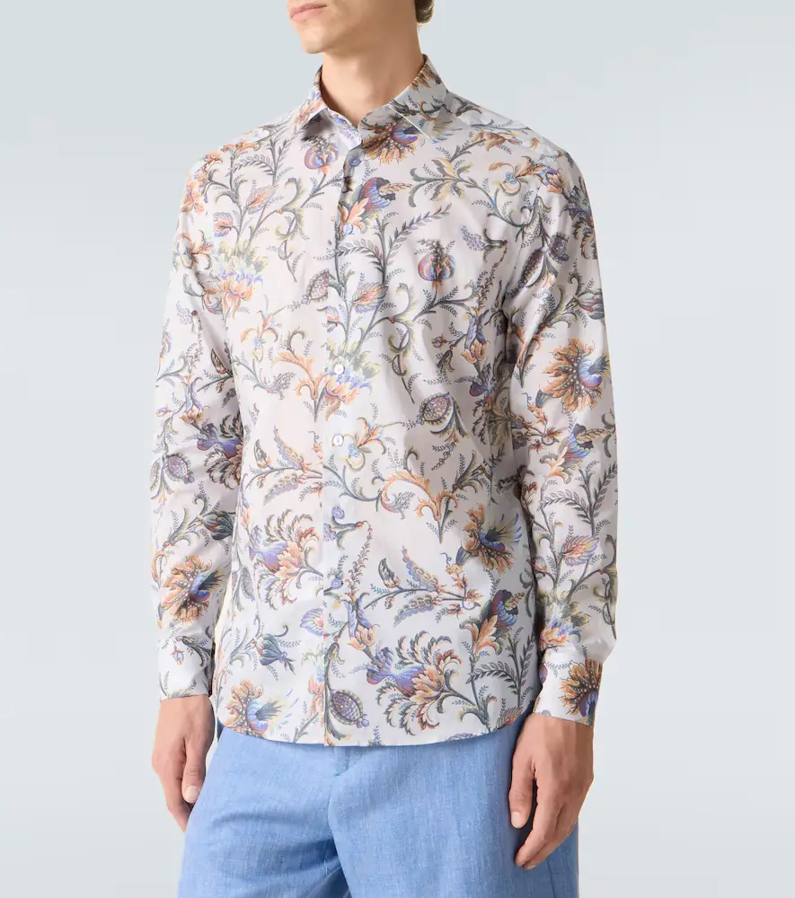 Etro Floral cotton shirt | Thumbnail 2 Etro Floral cotton shirt | Thumbnail 2