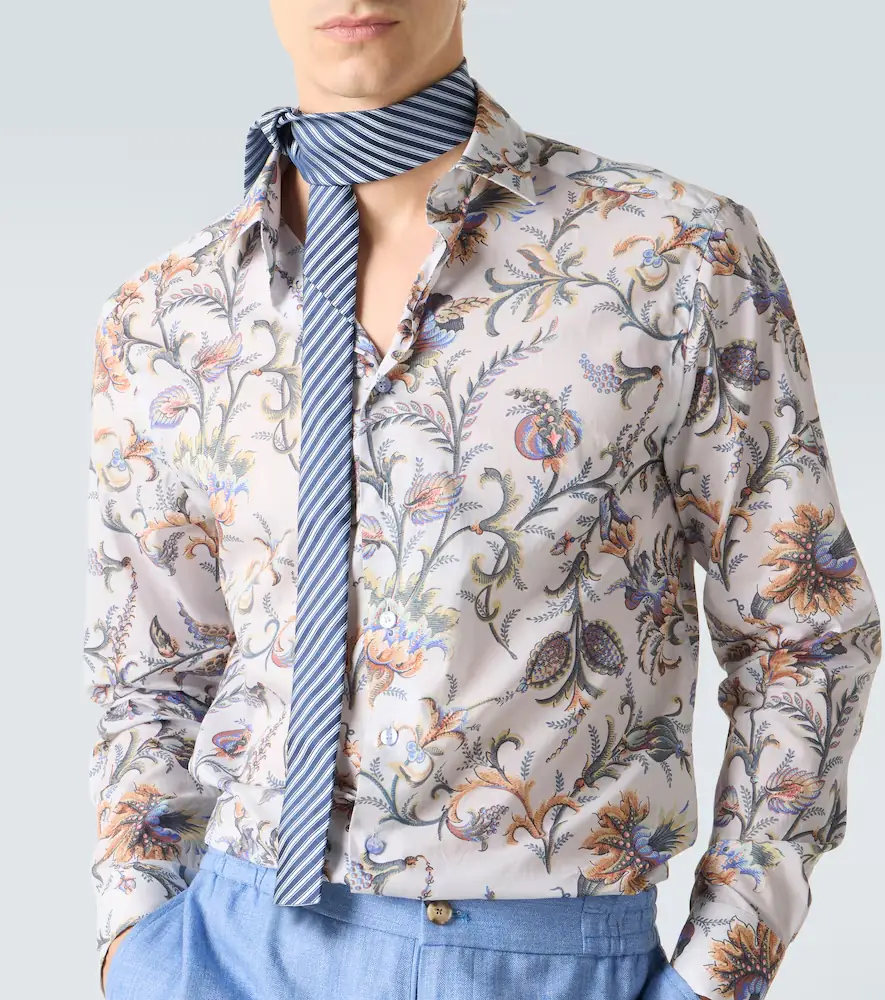 Etro Floral cotton shirt | Thumbnail 4 Etro Floral cotton shirt | Thumbnail 4