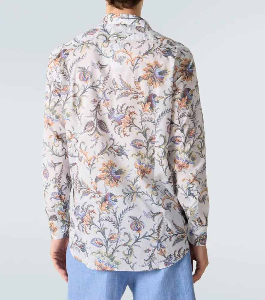 Etro Floral cotton shirt | Thumbnail 6 Etro Floral cotton shirt | Thumbnail 6