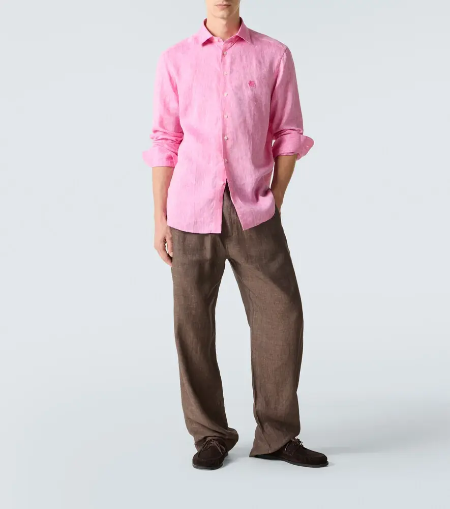 Etro Pegaso linen shirt | Thumbnail 2