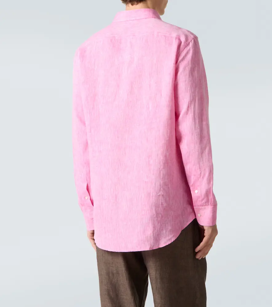Etro Pegaso linen shirt | Thumbnail 6