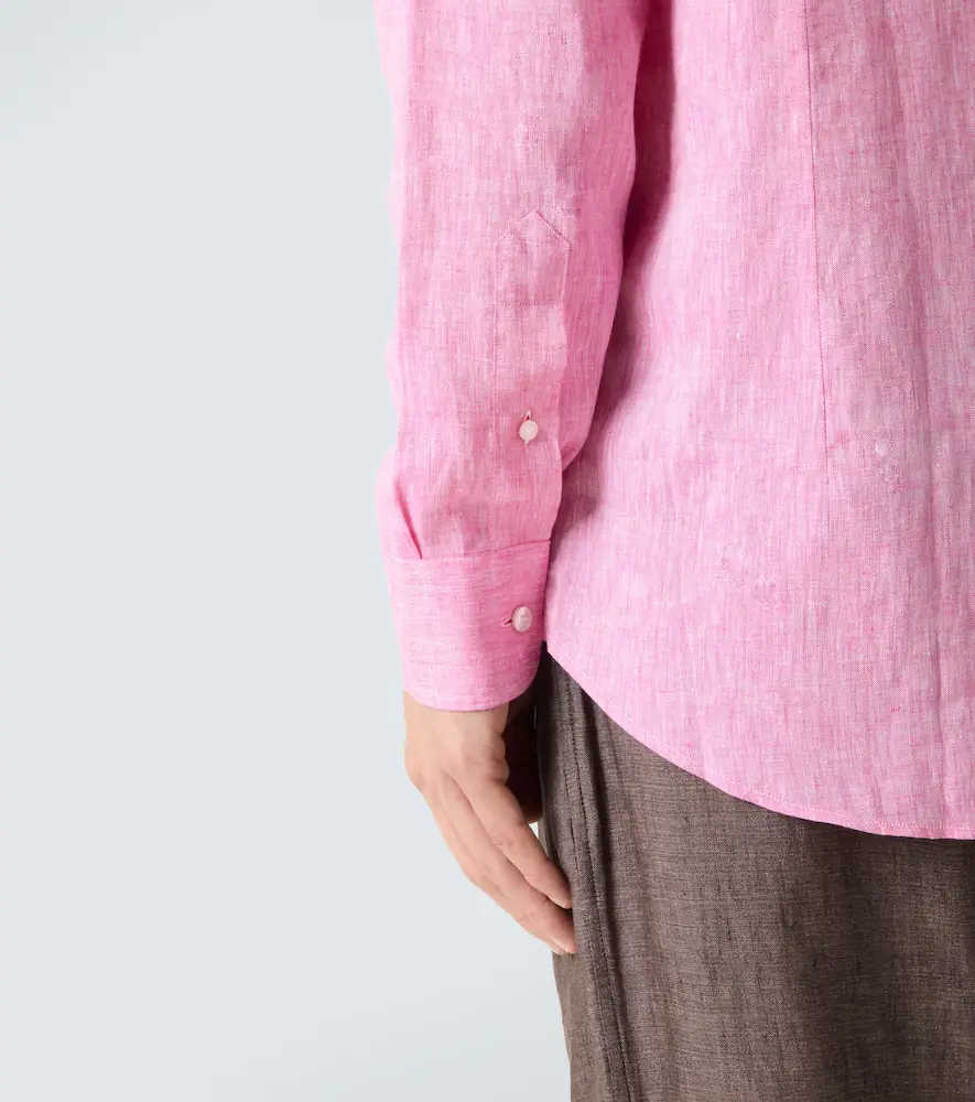 Etro Pegaso linen shirt | Thumbnail 7