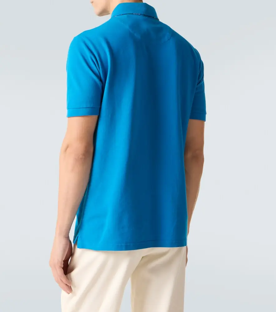 Etro Pegaso cotton polo shirt | Thumbnail 6 Etro Pegaso cotton polo shirt | Thumbnail 6