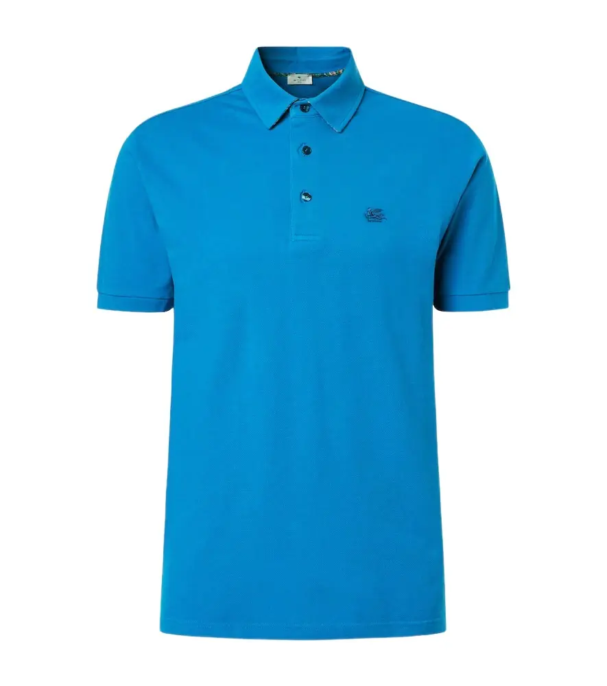 Etro Pegaso cotton polo shirt