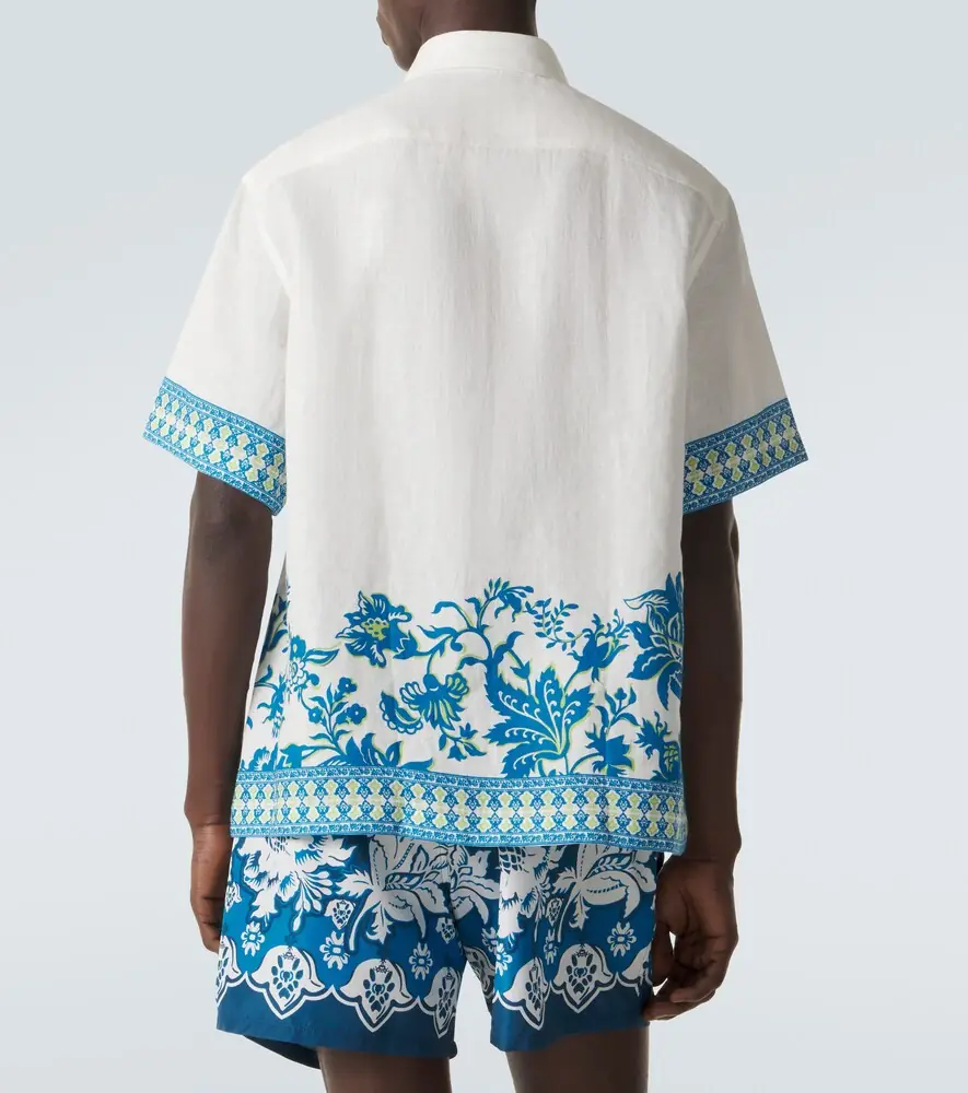 Etro Floral linen shirt | Thumbnail 5
