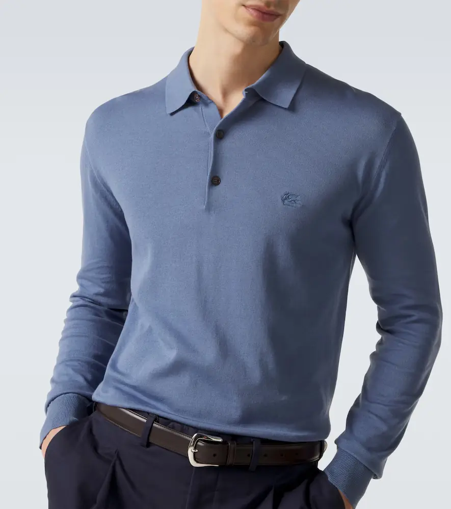 Etro Cotton polo sweater | Thumbnail 3