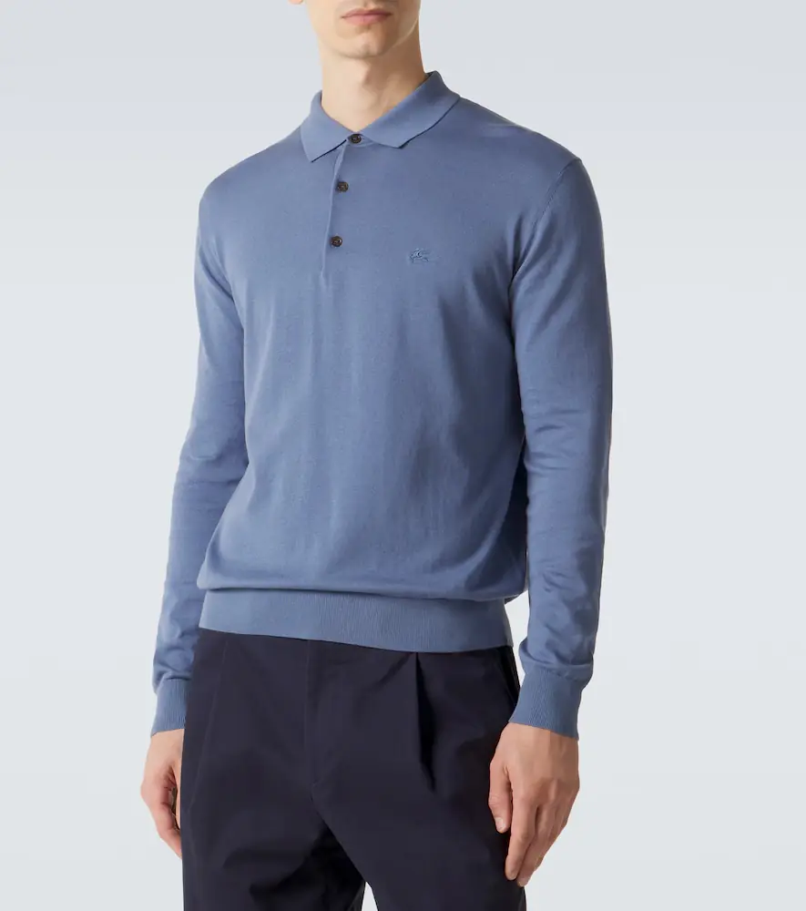 Etro Cotton polo sweater | Thumbnail 4