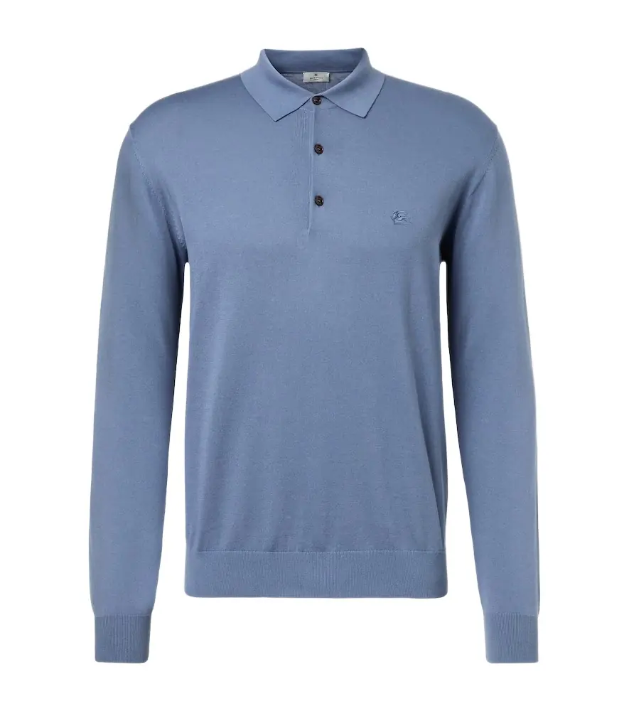 Etro Cotton polo sweater