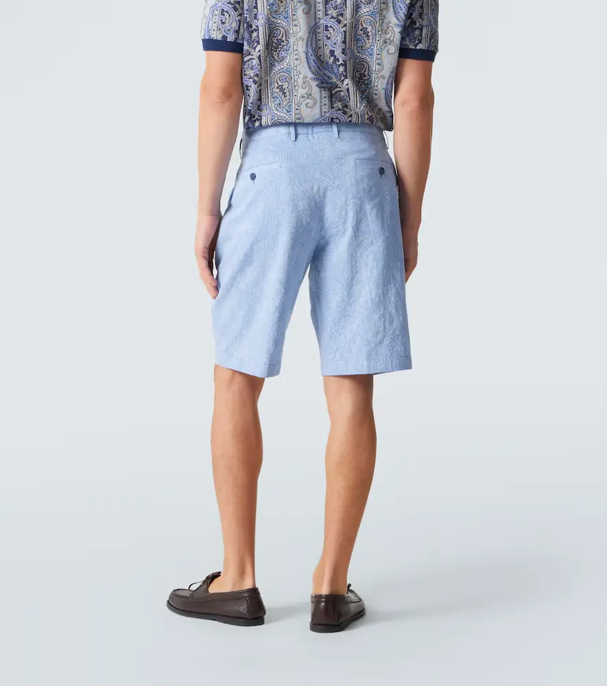 Etro Paisley cotton Bermuda shorts | Thumbnail 2 Etro Paisley cotton Bermuda shorts | Thumbnail 2