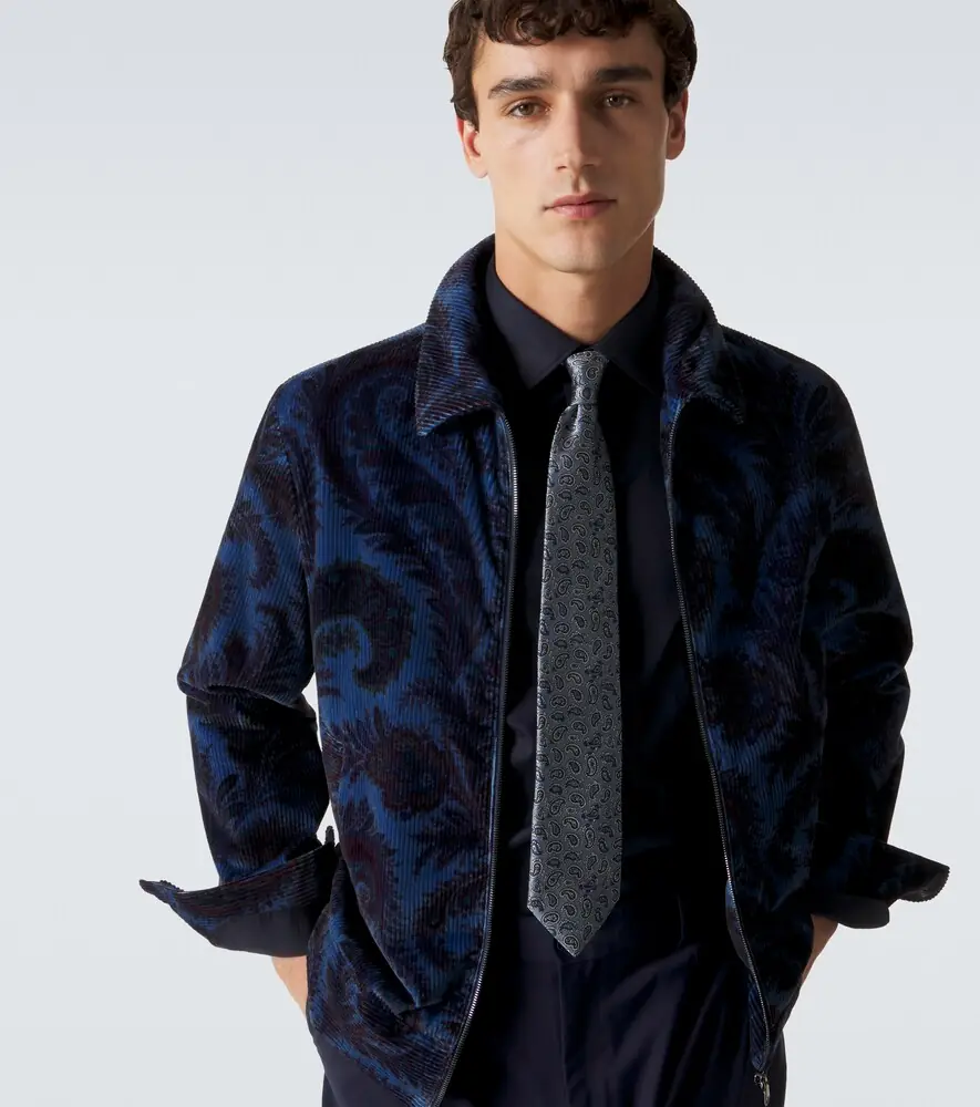 Etro Paisley silk tie | Thumbnail 3