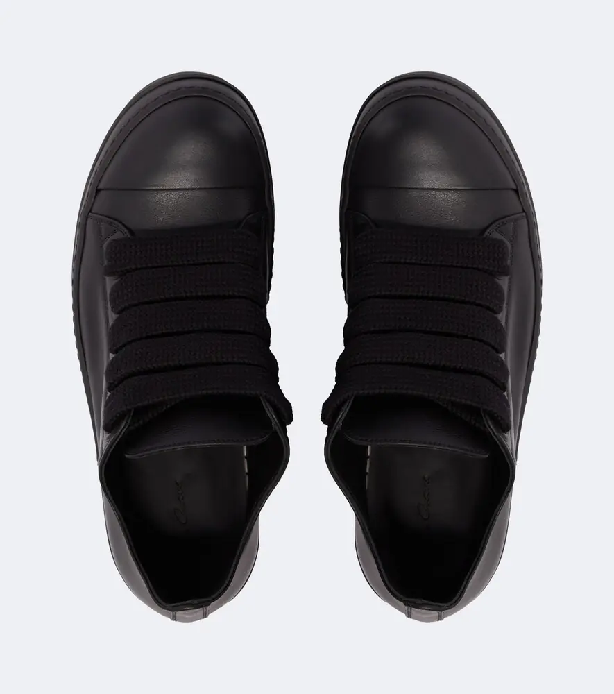 Rick Owens Jumbolace leather low-top sneakers | Thumbnail 2