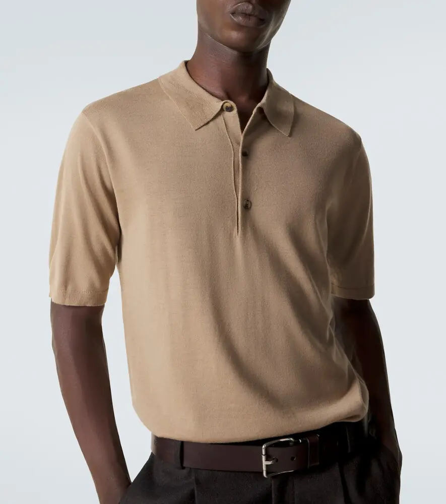 Dries Van Noten Wool polo shirt | Thumbnail 3 Dries Van Noten Wool polo shirt | Thumbnail 3