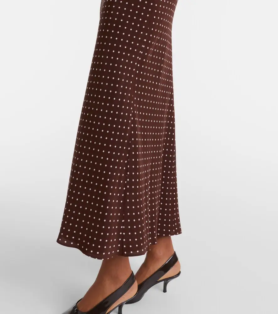 Alessandra Rich Polka-dot midi dress | Thumbnail 4 Alessandra Rich Polka-dot midi dress | Thumbnail 4
