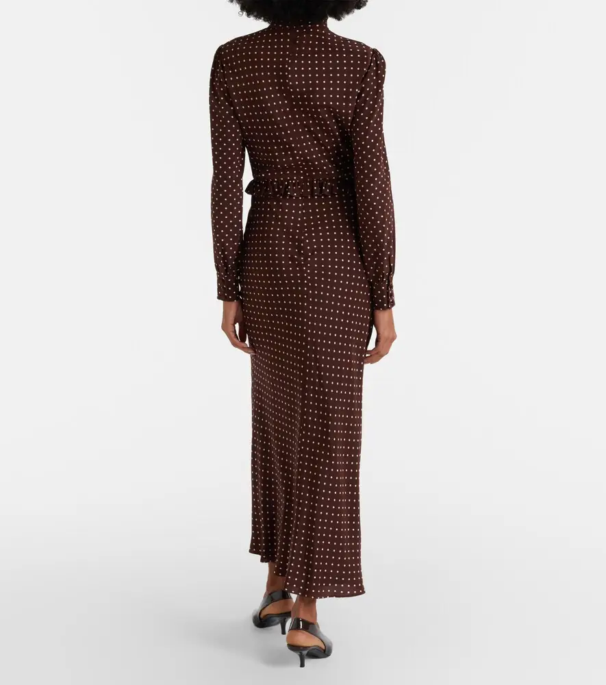 Alessandra Rich Polka-dot midi dress | Thumbnail 5 Alessandra Rich Polka-dot midi dress | Thumbnail 5