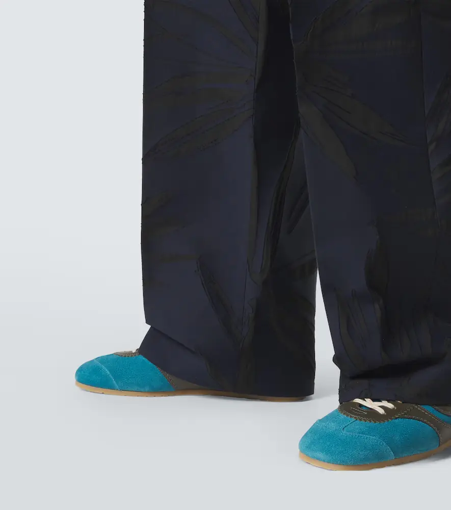 Dries Van Noten Floral cotton-blend straight pants | Thumbnail 4 Dries Van Noten Floral cotton-blend straight pants | Thumbnail 4