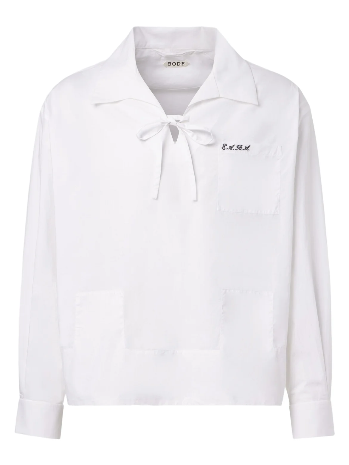 BODE Cotton poplin top
