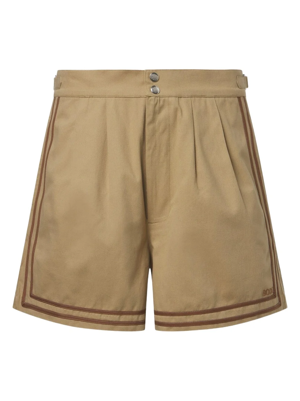 BODE Cotton twill Bermuda shorts