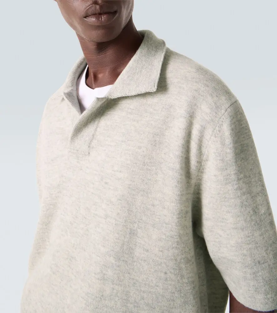 Allude Wool and cashmere polo sweater | Thumbnail 2 Allude Wool and cashmere polo sweater | Thumbnail 2
