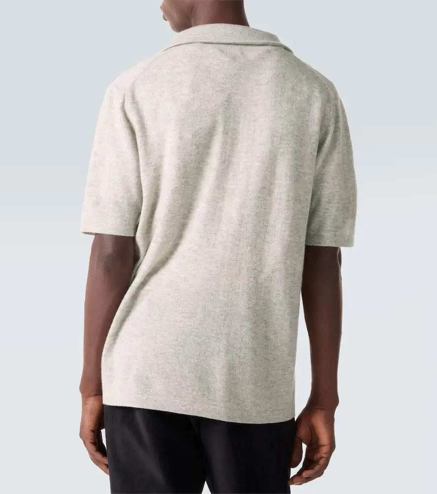 Allude Wool and cashmere polo sweater | Thumbnail 3 Allude Wool and cashmere polo sweater | Thumbnail 3