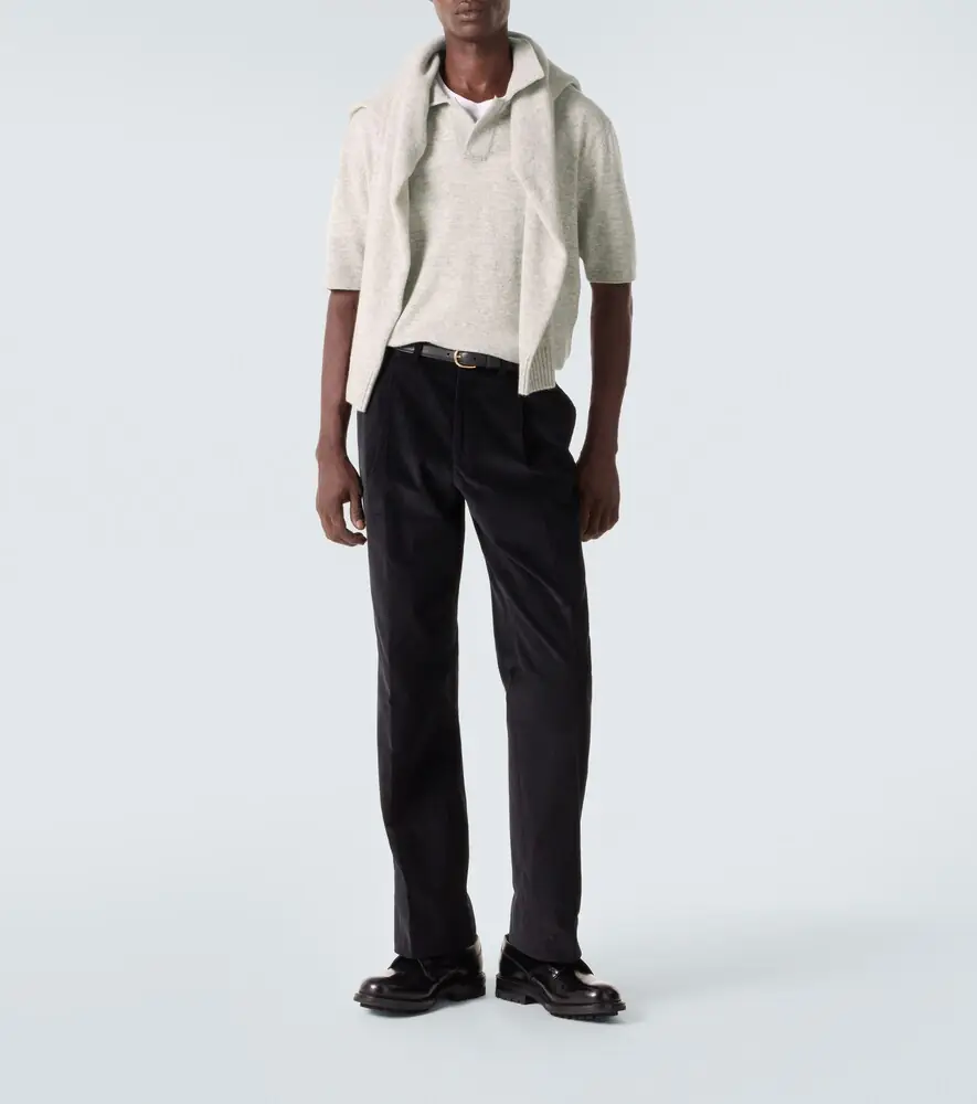 Allude Wool and cashmere polo sweater | Thumbnail 6 Allude Wool and cashmere polo sweater | Thumbnail 6