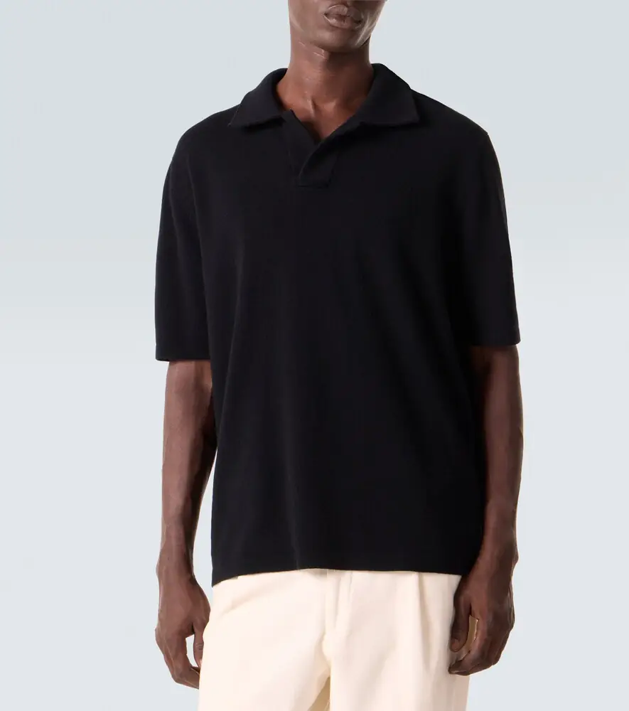 Allude Wool and cashmere polo sweater | Thumbnail 5