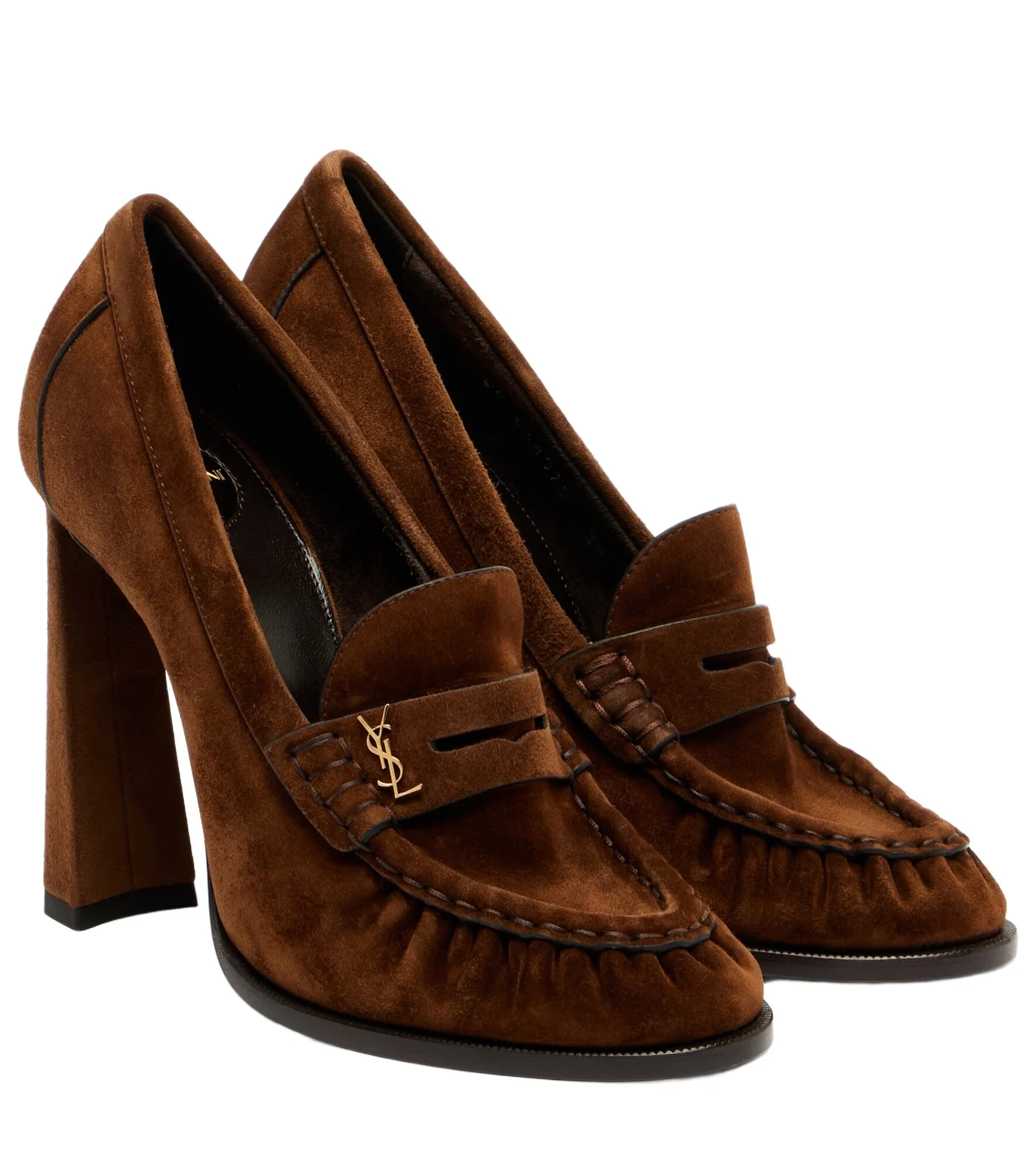 Le Loafer 110 suede loafer pumps Le Loafer 110 suede loafer pumps