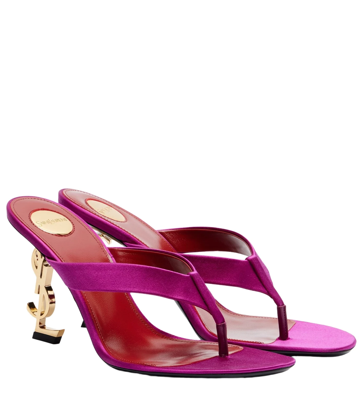 Opyum crêpe satin thong sandals Opyum crêpe satin thong sandals