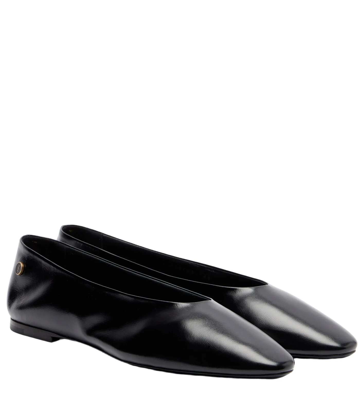 Saint Laurent Sao leather ballet flats