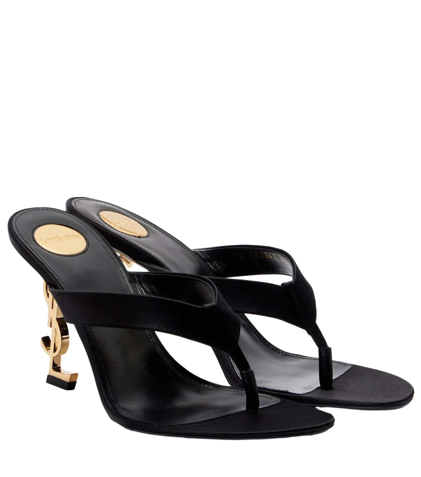 Opyum 85 satin crêpe mules Opyum 85 satin crêpe mules