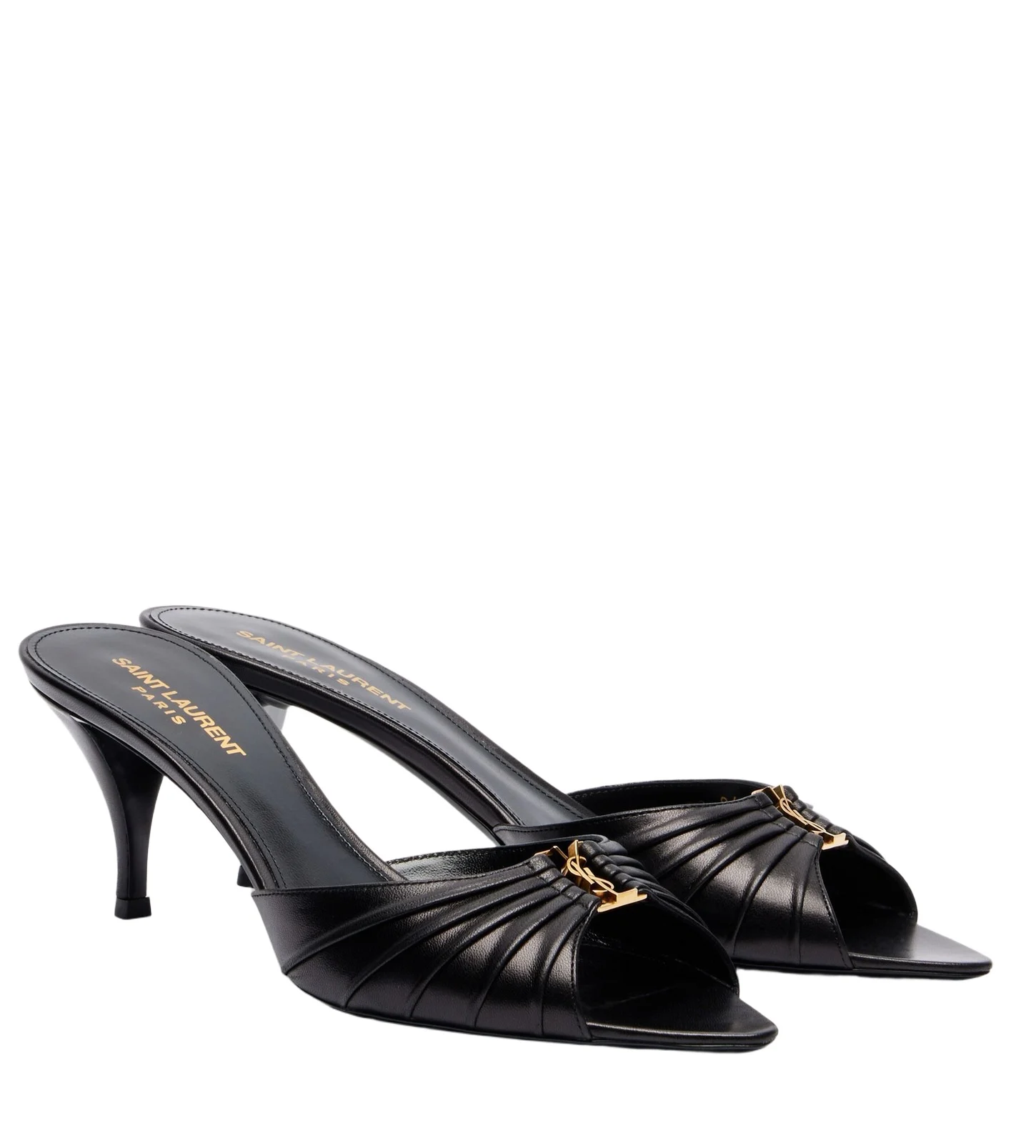 Babylone 60 leather mules Babylone 60 leather mules