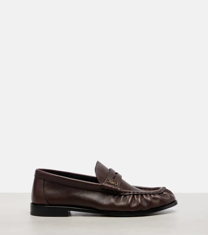 Saint Laurent Le Loafer leather penny loafers | Thumbnail 2