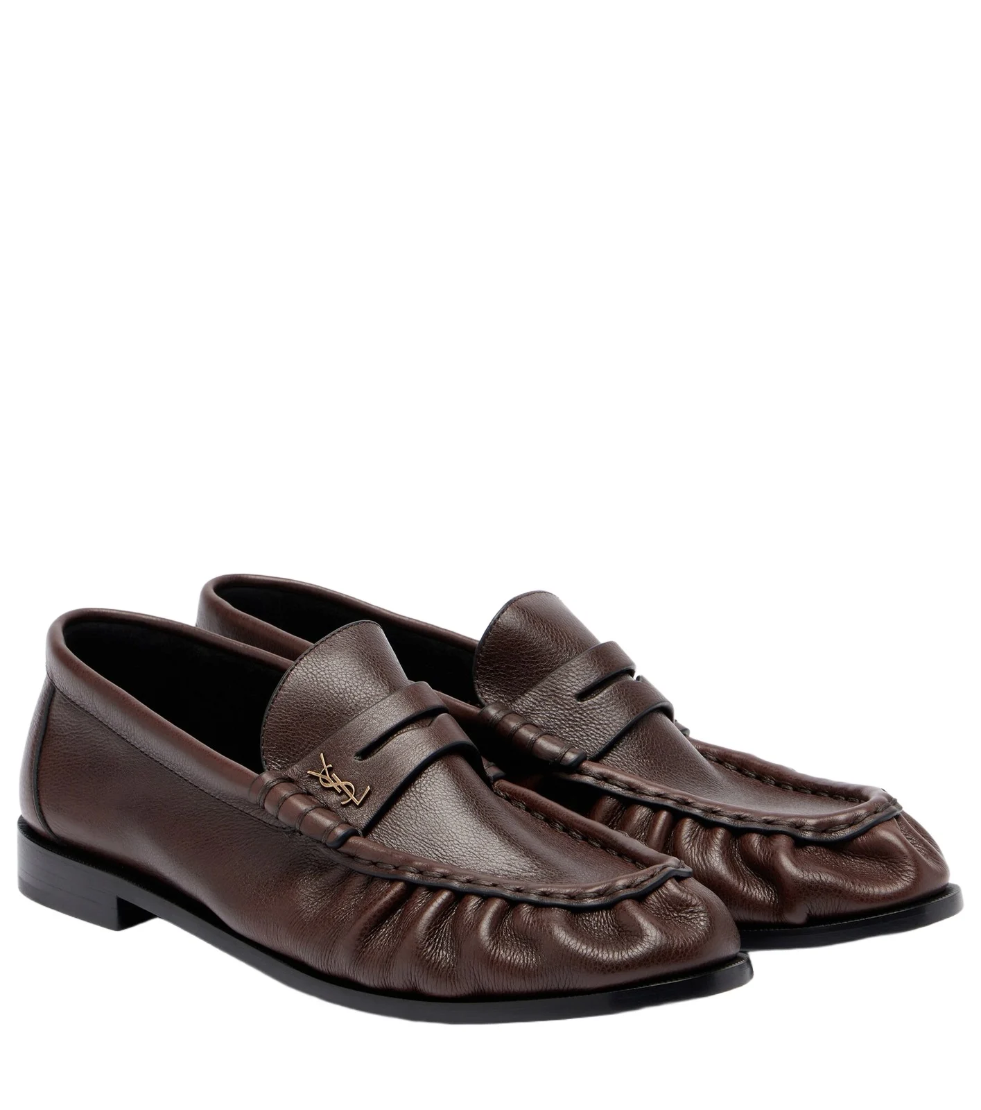 Le Loafer leather penny loafers