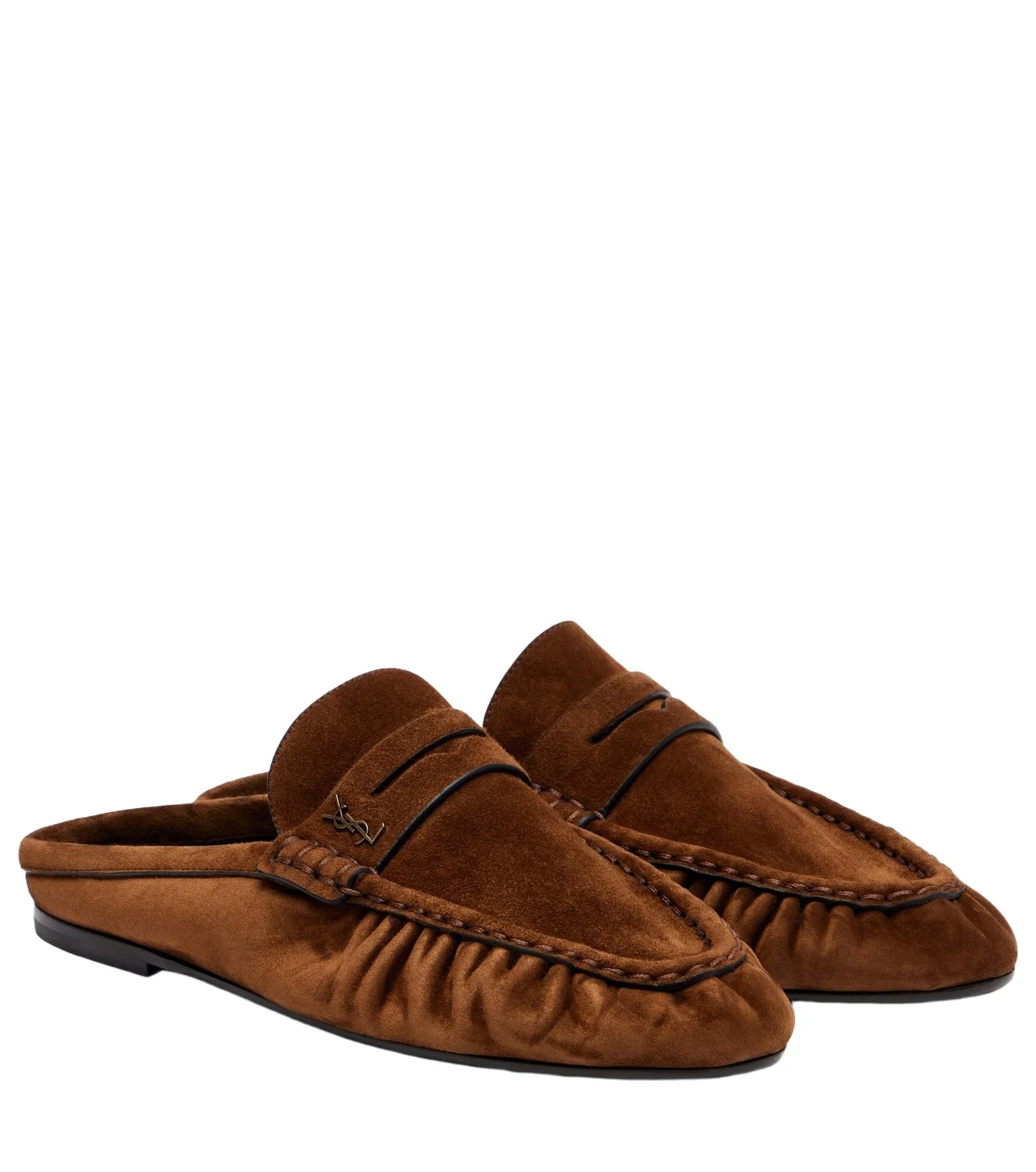 Le Loafer suede mules